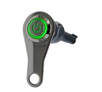 Interruttore Luce Manubrio Pulsante Di Accensione/spegnimento Universale Per Moto Cross Interruttori Per Fari Fendinebbia Per ATV Accessori Rimontaggio 12 V(Green)
