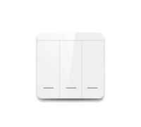 Interruttore luce senza neutro 433 MHz Modulo di controllo a 2 vie 1/2/3 gruppi Interruttore a parete con telecomando Adatto for controller LED 110 V 220 V Dimmer LED(1 W-3gang)