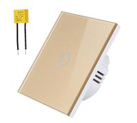 Interruttore Luce Smart Touch Control 1 Gang WiFi Abilitato per Attivazione Voca