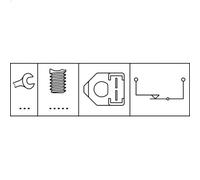 Interruttore luce stop HELLA 6DF 003 263-081 per VW VENTO (1H2) 2 1991-1998