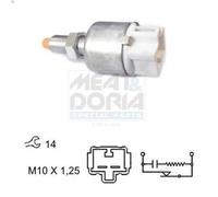 Interruttore luce stop MEAT & DORIA 35016 per VW TARO 1.8 1989-1994