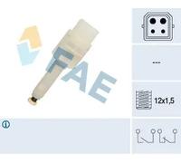 Interruttore luce STOP meccanico 24565 FAE per AUDI VW SKODA