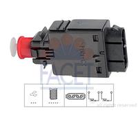 Interruttore luce STOP meccanico 7.1081 FACET per BMW LAND ROVER