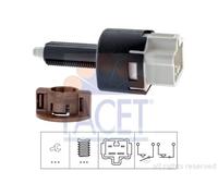 Interruttore Luce Freno Facet 7.1177 Made In Italy - Oe Equivalent per Citroën