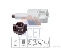Interruttore luce STOP meccanico 7.1212 FACET per SUZUKI ASTON MARTIN FIAT