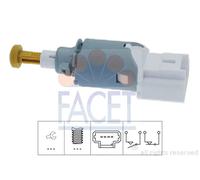 Facet Interruttore luce freno 7.1225 – meccanico, compatibile con Lada Priora/Niva/Vesta