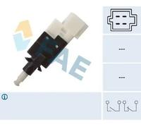 Interruttore luce STOP meccanico bianco 24593 FAE per MERCEDES-BENZ VW