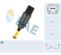 Interruttore luce STOP meccanico nero 24897 FAE per CITROËN PEUGEOT