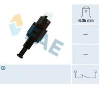 Interruttore luce STOP nero 24310 FAE per OPEL DAEWOO LAND ROVER MG