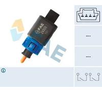 FAE Interruttore luce freno 24909 per Renault Scenic III 2009-2016 Nero