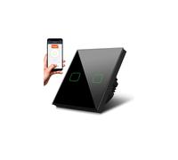Interruttore luce touch doppio SMART Tuya APP MCE717B