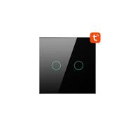 Interruttore Luce Touch WiFi Avatto Dual TUYA TS02-EU-B2