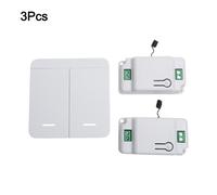 Interruttore Luce Wireless RF Lunga Distanza con Funzionalit Doppio Ricevitore