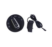 Interruttore Luci Adatto Per Passat B6 B7 Interruttore Fari 5ND941431B Aggiungi Funzione Automatica Interruttore Fendinebbia(B)