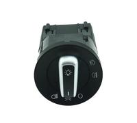 Interruttore Luci Compatibile Con Per Sharan 1995-2005 Transpoter 2003-2009 Per Beetle 1998-2005 Chrome Car Faro Fendinebbia Manopola Interruttore(With Chrome)