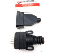 Interruttore luci di arresto a scatto rapido 12/24V 12-5A/8-3A Contatti 4X6,3mm