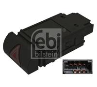 Interruttore luci di emergenza 100405 FEBI BILSTEIN per SEAT VW
