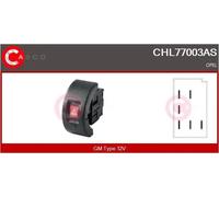 Interruttore luci di emergenza CHL77003AS CASCO per OPEL ASTRA G Hatchback