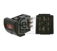 Interruttore luci di emergenza Comando pressione 04719 FEBI BILSTEIN per OPEL