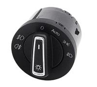 Interruttore Luci Faro Compatibile Con Per Golf MK7 Per Tiguan Per Touran Sensore Di Luce Automatico Con Manopola Interruttore Fari Interruttore Fari Auto 5G0941431B(PQ Only Switch)