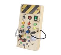 Interruttore Luci Giocattoli da Tavolo con Pulsanti Gioco di Abilità Motorie Fini E Cognitive attività di Apprendimento Prescolare Pannello di Control