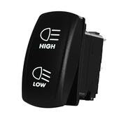 Interruttore Luci Interruttore a bilanciere per fari Interruttore a bilanciere per abbaglianti e anabbaglianti a 7 PIN con cavi per fendinebbia Controllo Interruttore