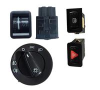 Interruttore Luci Interruttore Di Controllo Fari Manopola Fendinebbia Adatto Per Bora MK4 1998-2004 Comando Fari(D)