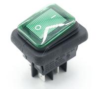 Interruttore Luminoso 16A Verde Compatibile Adattabile Friggitrice Universale