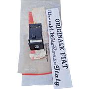 INTERRUTTORE LUNOTTO TERMICO FIAT 132 RESTYLING ARGENTA NERO REAR WINDOW SWITCH