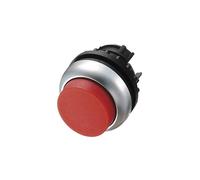 Interruttore M22-DH-R: pressione asta 22 mm. Pos: 1 rosso mancanza IP67 sporg...