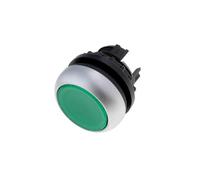 Interruttore M22-DL-G: pressione asta. Pos: 1 22 mm verde Bel: M22-FLED, M22-...