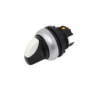 Interruttore M22-WK3: asta girevole. Pos: 1 22 mm bianco-nero Bel: assenza IP...