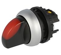 Interruttore M22-WLK3-R: girevole - asta 22 mm. Pos: 1 rosso M22-FLED, M22-LE...