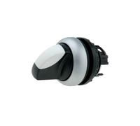 Interruttore M22-WRK3: asta girevole. Pos: 3 22 mm bianco-nero Bel: assenza I...