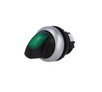Interruttore M22-WRLK3-G: girevole - asta 22 mm. Pos: 3 verde M22-FLED, M22-L...