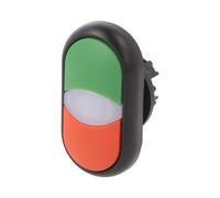 Interruttore M22S-DDL-GR: doppia asta. Pos: 1 22 mm rosso/verde IP66 pulsante...