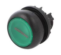 Interruttore M22S-DRL-G-X1: pressione asta. Pos: 2 22 mm verde Bel: M22-FLED,...