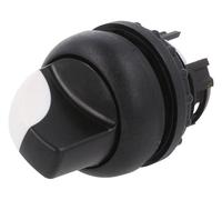 Interruttore M22S-WK: rotazione - asta 22 mm. Pos: 1 bianco-nero Mancanza IP6...