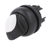 Interruttore M22S-WRK3: asta girevole. Pos: 3 22 mm bianco-nero Bel: assenza ...