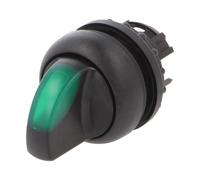 Interruttore M22S-WRLK-G: girevole - asta 22 mm. Pos: 2 verde M22-FLED, M22-L...