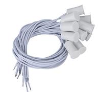 Interruttore magnetico 10pcs sensore porta finestra cablato, interruttore reed magnetico allarme porta contatto finestra di sicurezza bianco