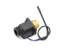 Interruttore magnetico con sensore di flusso d'acqua, filettatura G3/4"/G1", plastica in ottone