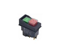 Interruttore magnetico impermeabile per accessori per macchine utensili, interruttore di avvio/arresto a pulsante On/Off a 4 pin con potenza nominale