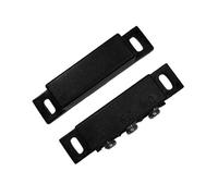 Interruttore magnetico per porta, interruttore magnetico con sensore di contatto, normalmente aperto/chiuso NC NO porta allarme finestra di sicurezza (nero)