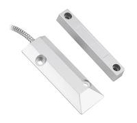 Interruttore magnetico per porte e finestre, SISTEMAS di sicurezza per la sveglia del rilevatore cablato, sensore di finestre a 12 V per casa, garage, magazzino, negozio (106 mm)
