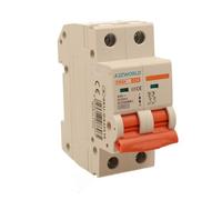 Interruttore Magnetotermico 10A C10, Bipolare 2P, Curva C 10kA, 2 Moduli DIN 220V AC, Certificato IEC60898-1, Serie Professionale PB8H