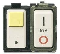 Interruttore Magnetotermico 1P+N 10A 3Ka 10Ma Magic ( BTICINO cod. 5250S )