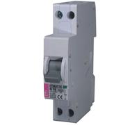 Interruttore magnetotermico 1P+N C 6A 6kA ASTI ETIMAT 002191121