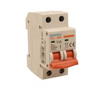 Interruttore Magnetotermico 20A B20, Bipolare 2P, Curva B 6kA, 2 Moduli DIN 220V AC, Certificato IEC60898-1, Serie SB6L