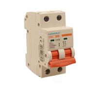 Interruttore Magnetotermico 20A C20, Bipolare 2P, Curva C 10kA, 2 Moduli DIN 220V AC, Certificato IEC60898-1, Serie Professionale PB8H